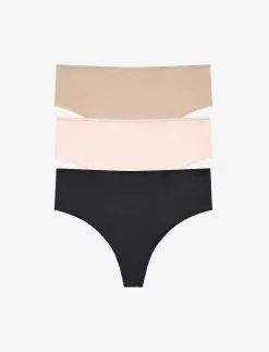 ThirdLove Thong^24/7® Classic High Waist Thong 3 Pack Box