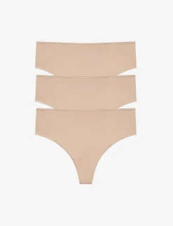 ThirdLove Thong^24/7® Classic High Waist Thong 3 Pack Box