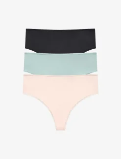ThirdLove Thong^24/7® Classic High Waist Thong 3 Pack Box