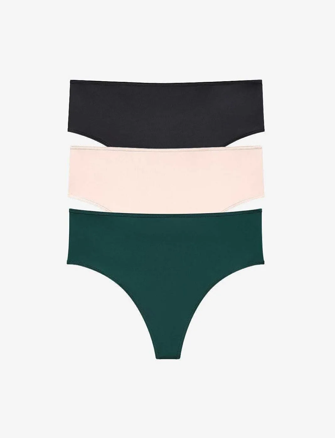 ThirdLove Thong^24/7® Classic High Waist Thong 3 Pack Box