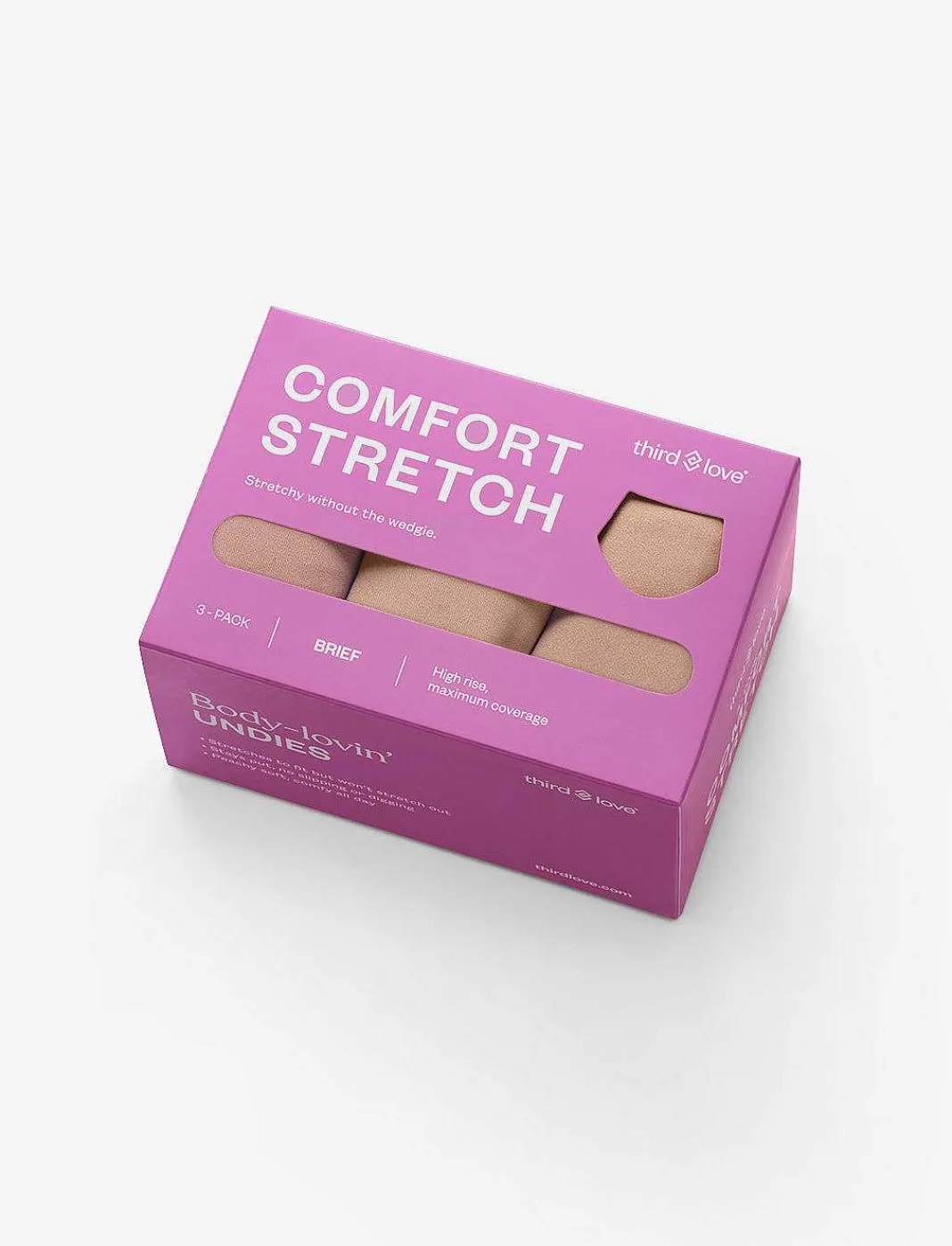 ThirdLove Brief^Comfortstretch Brief 3 Pack Box