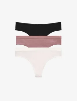ThirdLove Thong^Organic Cloud Cotton Thong 3 Pack Box