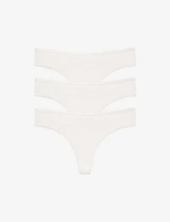 ThirdLove Thong^Organic Cloud Cotton Thong 3 Pack Box