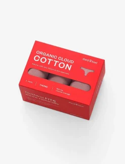ThirdLove Thong^Organic Cloud Cotton Thong 3 Pack Box