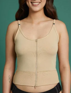 ThirdLove Sleep & Lounge^Slick Chicks Adaptive Front Zip Cami