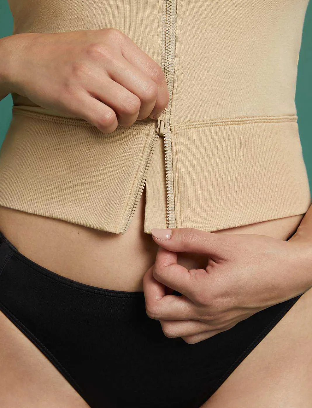 ThirdLove Sleep & Lounge^Slick Chicks Adaptive Front Zip Cami