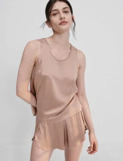 ThirdLove Sleep & Lounge^Washable Tank Silk Set